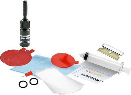 Locbondso DIY Windshield Repair Kit Επιδιόρθωσης για Τζάμια-Παρμπρίζ Αυτοκινήτου