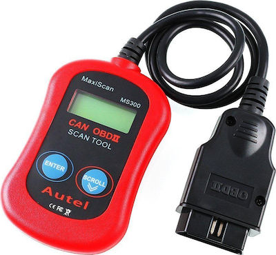 Autel MaxiScan MS300 Fahrzeugdiagnosewerkzeug Digital OBD 2 mit mit Kabel