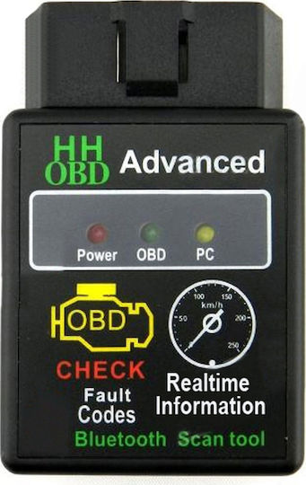 HH OBD V2.1 Car Diagnostic Scanner Car Diagnostics ELM 327 Bluetooth Tool OBD 2