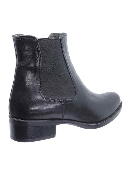 7220 Leather Women's Chelsea Boots Black