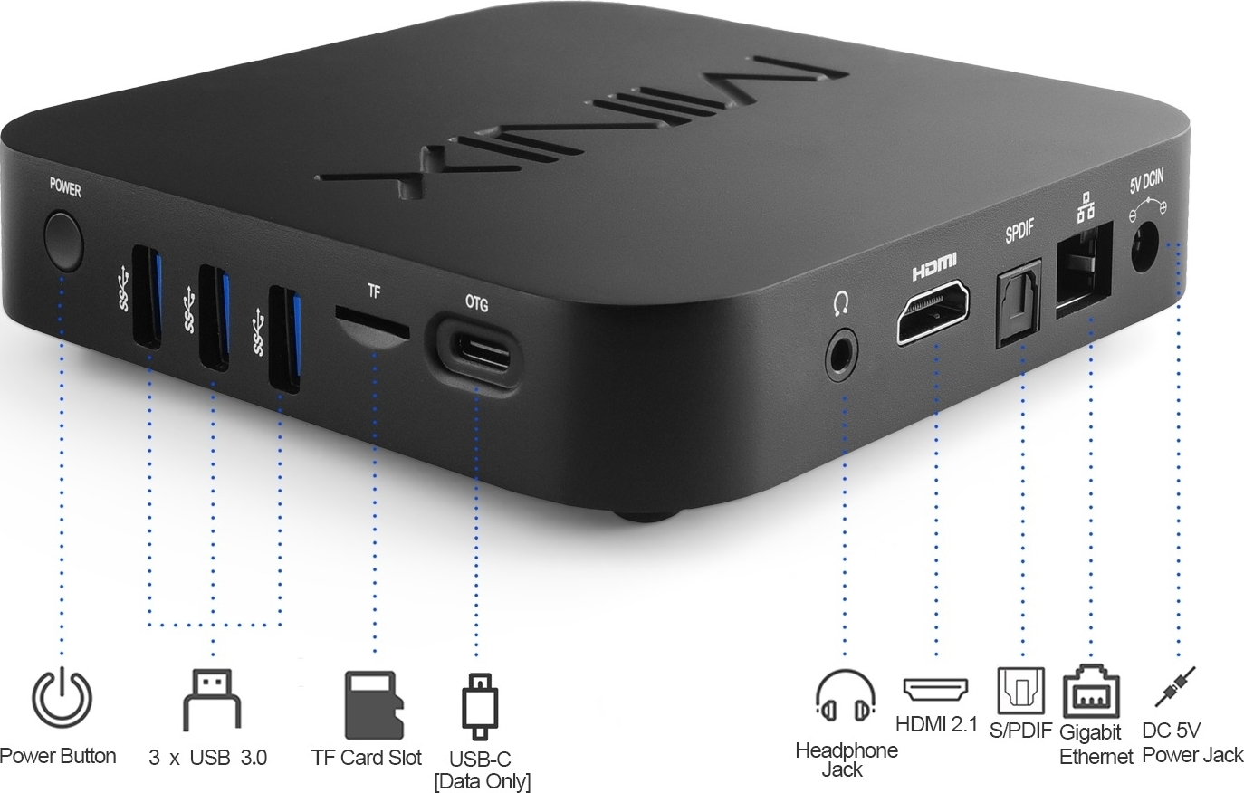 Minix TV Box Neo U22-XJ 4K UHD με WiFi 4GB RAM και 32GB Αποθηκευτικό ...