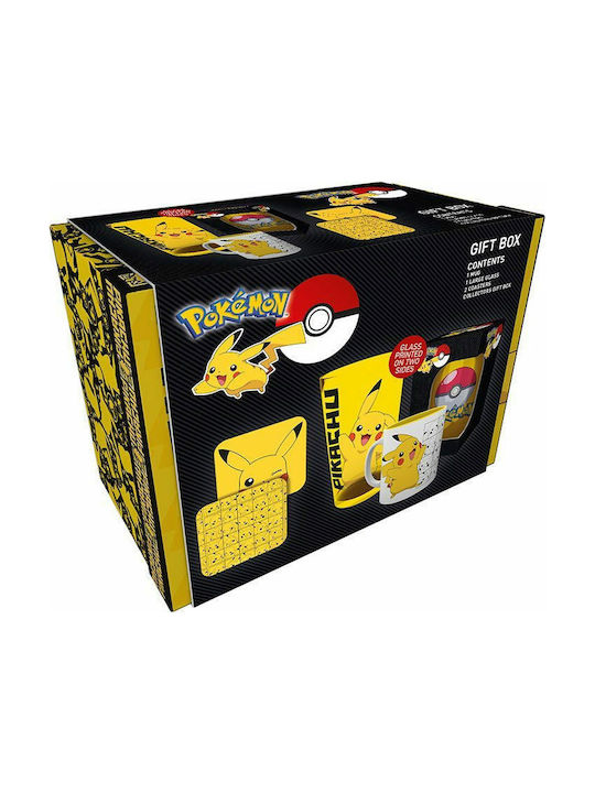 GB eye Pokemon Gift Box-Pikachu Ceramic Cup White 300ml