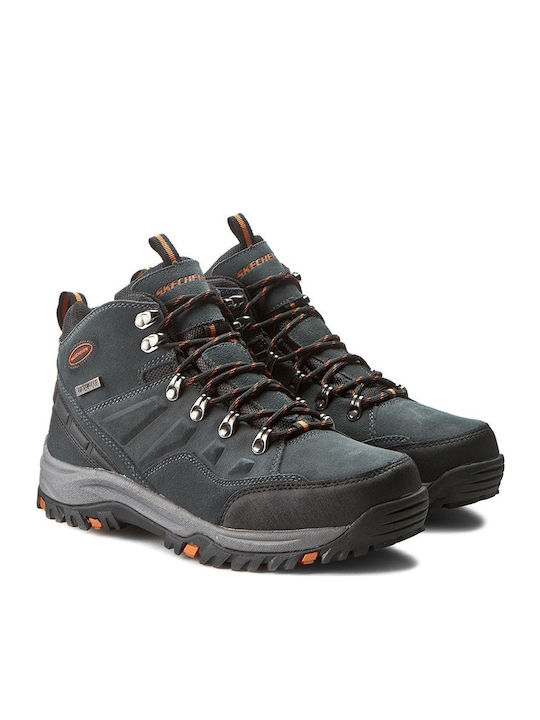 Skechers Relaxed Fit Relment Pelmo Bărbați Bocanci de drumeție Gri