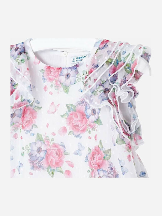 Kids' Tunic Sleeveless Multicolour flowers