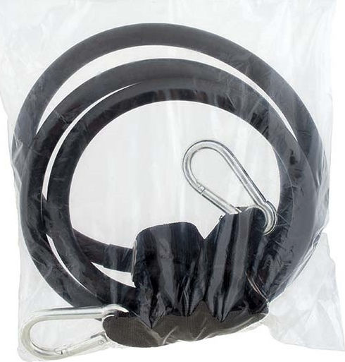 AMILA Resistance Band Gymtube Very Hard Black 1.4m