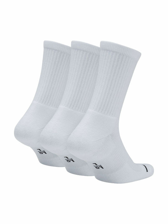 Jordan Everyday Max Спортни Чорапи Бели 3 чифта