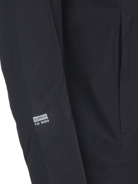 Lanzo Winter Jacket Softshell Waterproof and Windproof Black