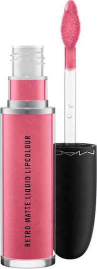 M.A.C Retro Matte Υγρό Κραγιόν Matte Metallic Rose 5ml
