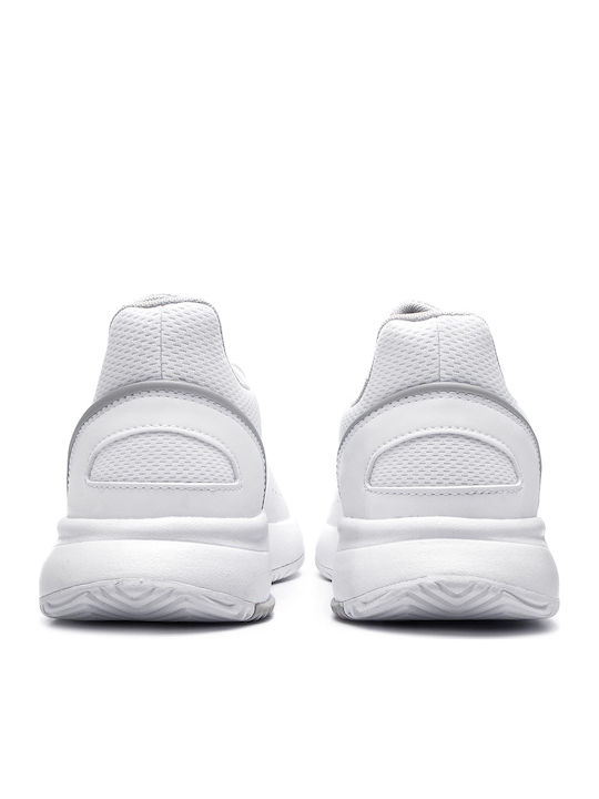 adidas Courtsmash Women's Tennis Shoes for All Courts Cloud White / Matte Silver / Grey Two
