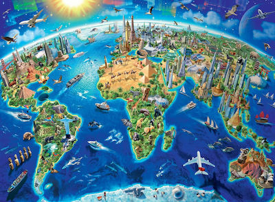 World Map 300pcs Ravensburger