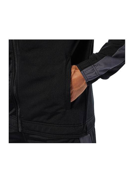 Tricot Tracksuit Set Trening Lucios Negru