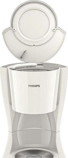 Philips Filter Coffee Machine 1000W White