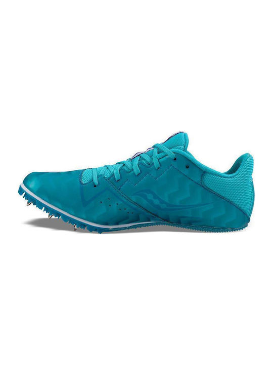 Saucony Spitfire 4 Spikes Blue