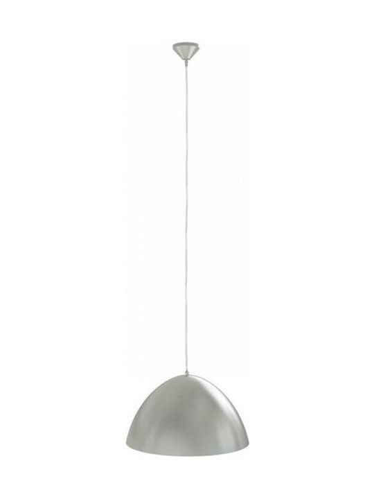 Rendl Light Studio Merylyn 48 Pendant Light Single-Light Bell for Socket E27 Silver