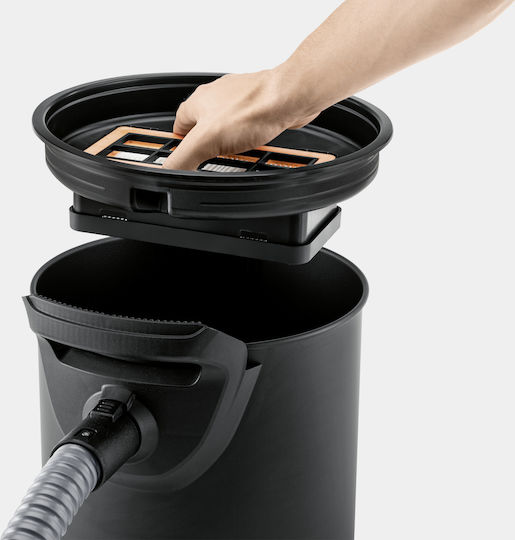 Karcher AD 2 Ash Vacuum 600W with 14lt Waste Container