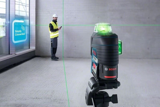 Bosch GLL 3-80 CG Professional Self-leveling Linear Laser Level Green Beam 12V with Working Range 30m