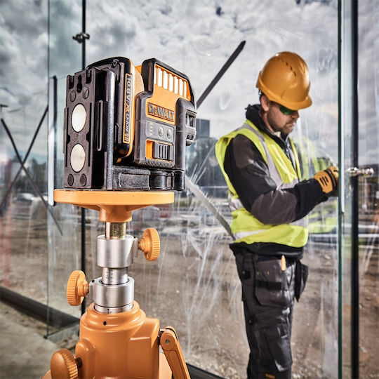 Dewalt DCE0825D1R Αυτορυθμιζόμενο Γραμμικό Αλφάδι Laser Κόκκινης Δέσμης 10.8V με Εύρος Εργασίας 15m