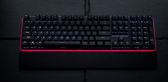 Zeroground KB-2800G Satomi Gaming Μηχανικό Πληκτρολόγιο με Outemu Red διακόπτες και RGB φωτισμό (Αγγλικό US)
