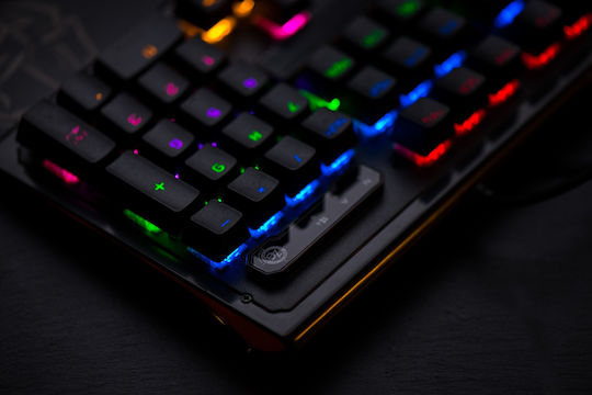 Zeroground KB-2400G Taigen v2.0 Gaming Μηχανικό Πληκτρολόγιο με Custom διακόπτες και RGB φωτισμό (Αγγλικό US)