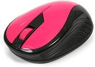 Omega 415 Wireless Ασύρματο Ποντίκι Pink/Black