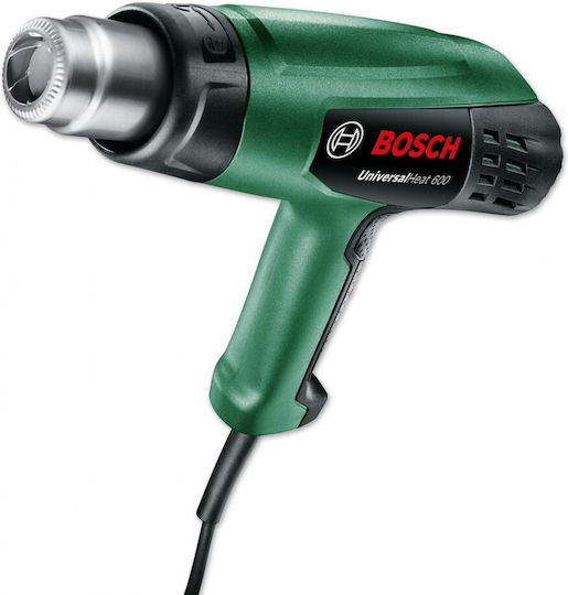 Bosch Universal Heat 600 Πιστόλι Θερμού Αέρα 1800W με Ρύθμιση Θερμοκρασίας εως και 600°C