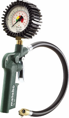 Metabo RF 60 Air Pressure Gauge with Tyre Inflator Pistol 12bar 602233000