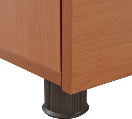 Office Storage Drawer Vance Wooden with Lock Cherry 40x46x75cm