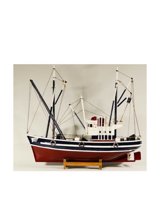 Fishboat Christmas Boat Wooden 45x40cm
