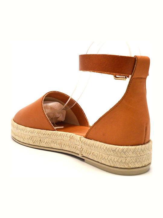 Espadrile dama în culoarea Tabac maro