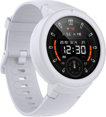 Amazfit Verge Lite 43mm Smartwatch mit Pulsmesser (Weiß)