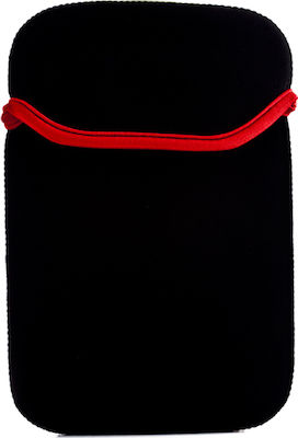 Neoprene Ärmel Stoff Schwarz (Universal 7")