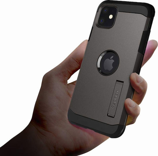 Spigen Tough Armor Plastic Back Cover Durable Gray (iPhone 11)