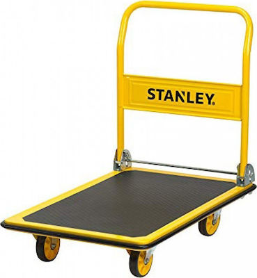 Stanley Platform Trolley Foldable for Weight Load up to 300kg Yellow