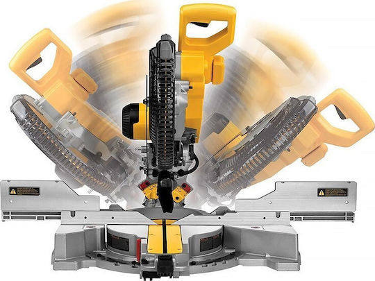 DEWALT Kapp- und Gehrungssäge Elektrisch 1675W Schiebesäge Scheibendurchmesser 305mm