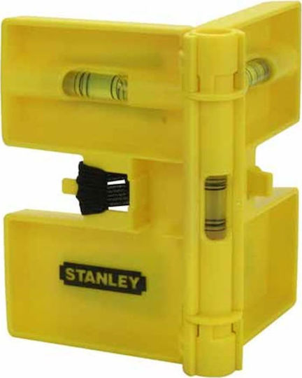 Stanley 0-47-720 Kunststoff Wasserwaage Magnetisch mit 3 Augen
