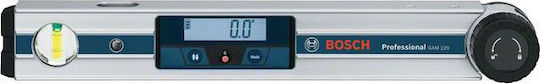 Bosch Gam 220 Professional Digital Goniometru Service Auto / Mecanici Auto Plastic Lungime 40 cm cu Raportor și Nivel cu Bule de Aer din Aluminiu