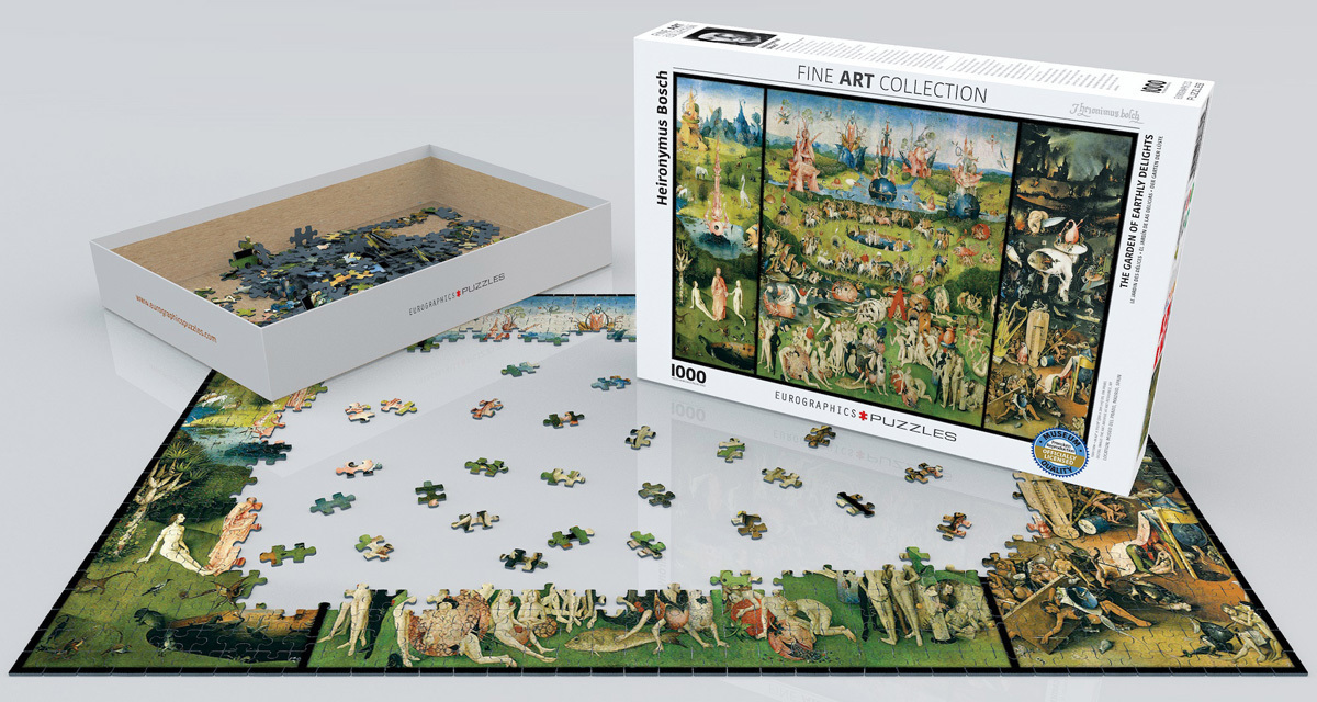 Puzzle The Garden of Earthly Delights by Bosh 2D 1000 Κομμάτια 6000