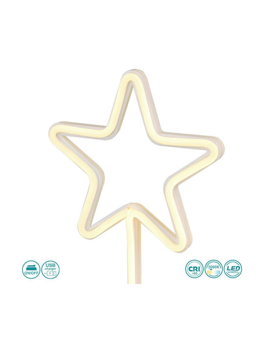 Trio Lighting Star Decorative Lamp White