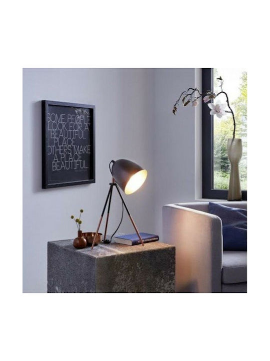 Eglo Chester 1 Office Lighting Banker for E27 Socket in Gold Color