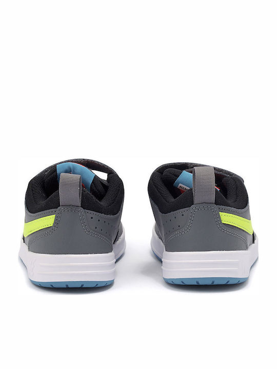 Pico 5 PS Kids Sneakers with Scratch Gray