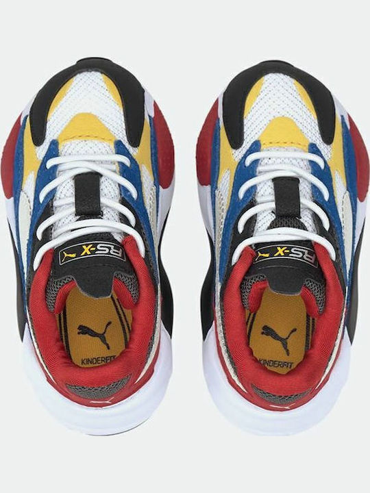 RS-X 3 Αθλητικά Παιδικά Παπούτσια Running με Κορδόνια Πολύχρωμα