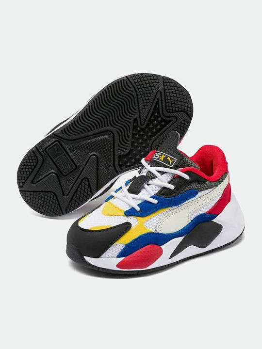 RS-X 3 Αθλητικά Παιδικά Παπούτσια Running με Κορδόνια Πολύχρωμα