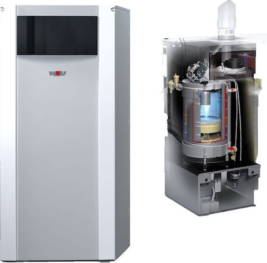 Wolf Atomkessel Kessel Kondensation Öl mit Brenner 24935kcal/h