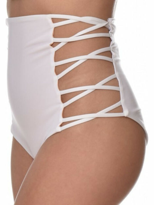 Bluepoint Bikini Slip High Waist White