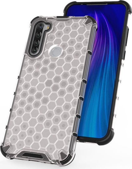 Hurtel Honeycomb Back Cover Πλαστικό Διάφανο (Redmi Note 8T)