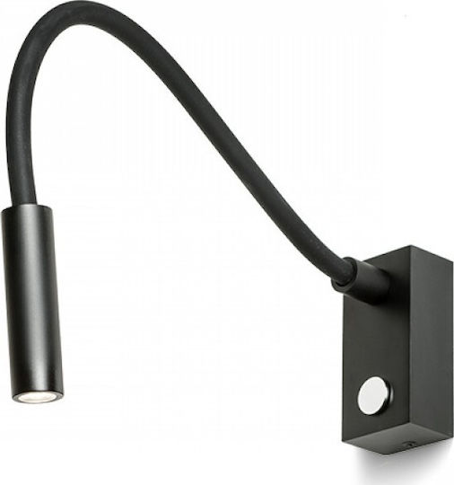 Rendl Light Studio Aim Μονό LED Θερμό Λευκό Σποτ σε Μαύρο Χρώμα