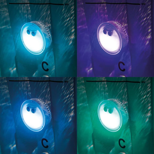 Intex Purespa Pool Light with Multicolour (RGB) Light with Batteries 28503