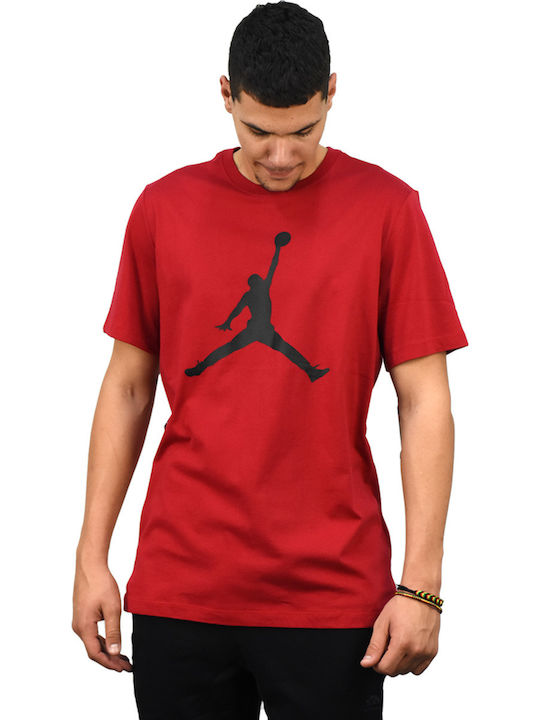 Jumpman Crew Αθλητικό T-shirt Κόκκινο