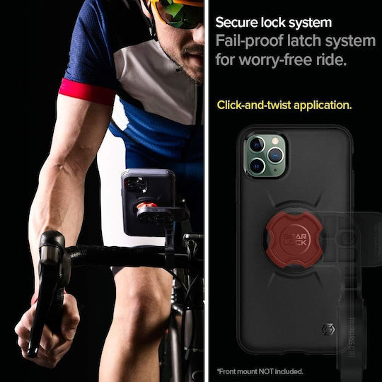 Spigen Gearlock Bike Mount Back Cover Πλαστικό Μαύρο (iPhone 11 Pro Max)