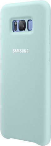 Samsung Umschlag Rückseite Silikon Türkis (Galaxy S8)